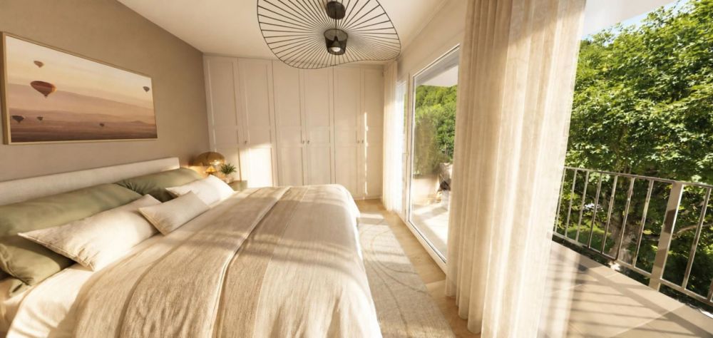 Au-dessus des nuages : superbe 2.5 pièces neuf 66m2 avec balcon de 27 m² -  Bild 10