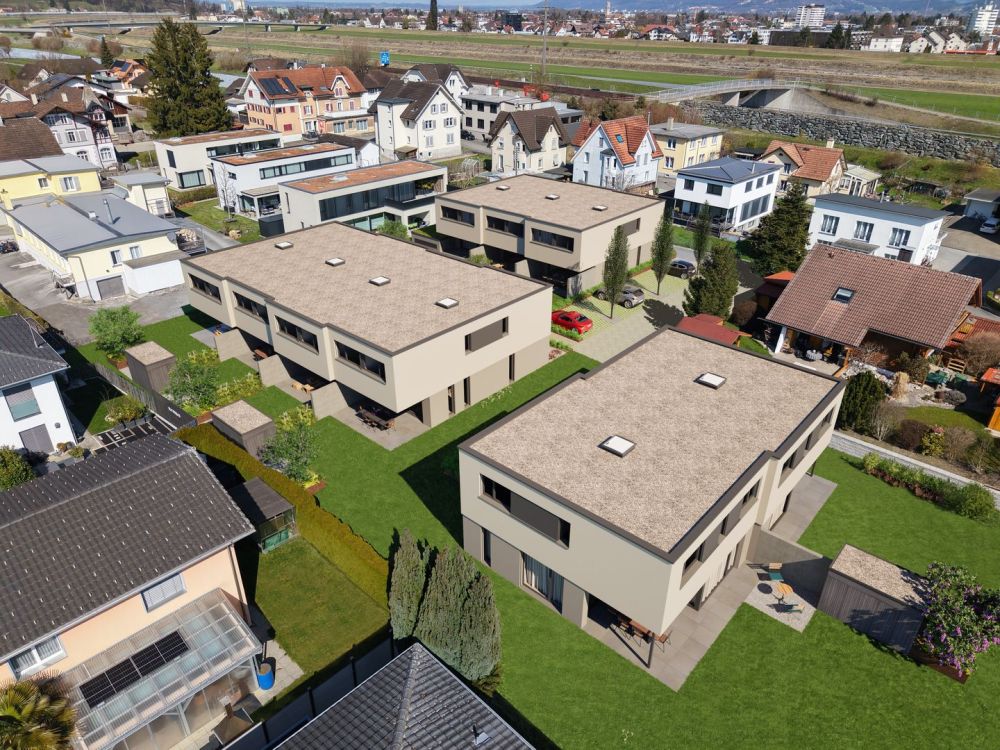 Neubauprojekt «Aurea Quartier» – 5.5-Zimmer-Doppelhaushälfte an ruhiger Lage in Au -  Bild 8