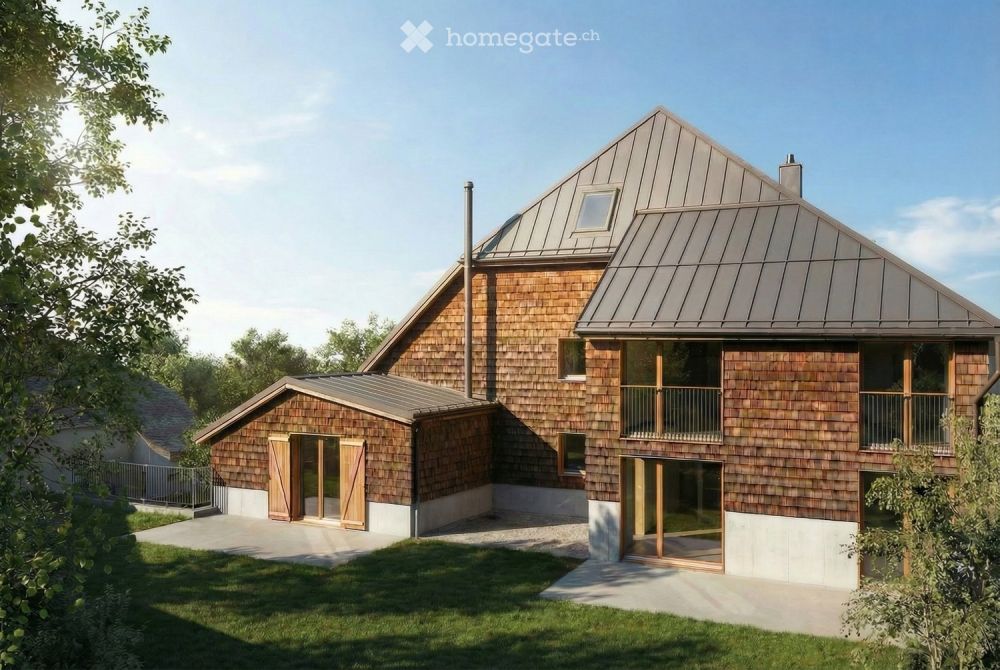 Magnifique appartement 4.5 pièces neuf avec vue exceptionnelle au Pont - Bild 1