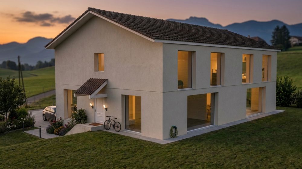 EPAGNY | Magnifique projet de 2 villas jumelées vendues sur plan - Bâtiment