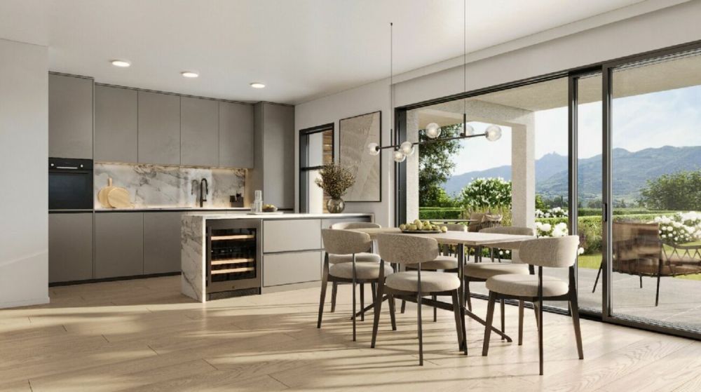 Appartement 3,5 pièces au rez avec jardin -  Bild 1
