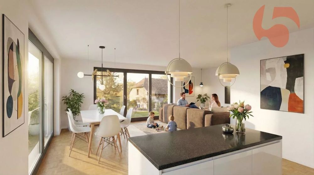 4.5 pièces neuf avec terrasse et jardin privatifs -  Bild 1