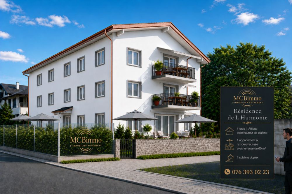 MCBimmo präsentiert eine wunderschöne 4.5-Zimmer-Neuwohnung mit Terrasse und Rasenfläche -  Bild 13