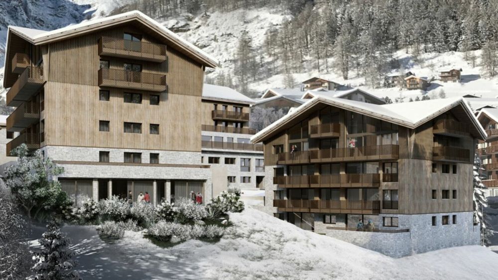 Nordic Neubau direkt bei der Skipiste. Hotelmässig bewirtschaftete Zweitwohnung. - Bild 3