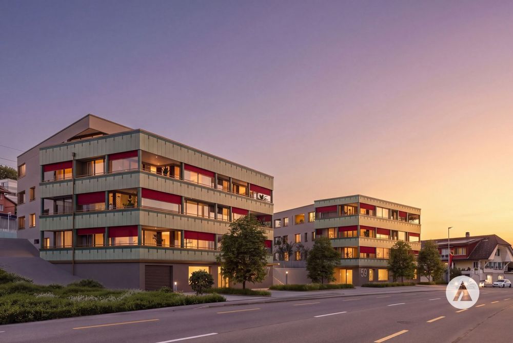 Neubauprojekt Gwattmoos: 3½-Zimmerwohnung im 1. OG, Haus C -  Bild 3