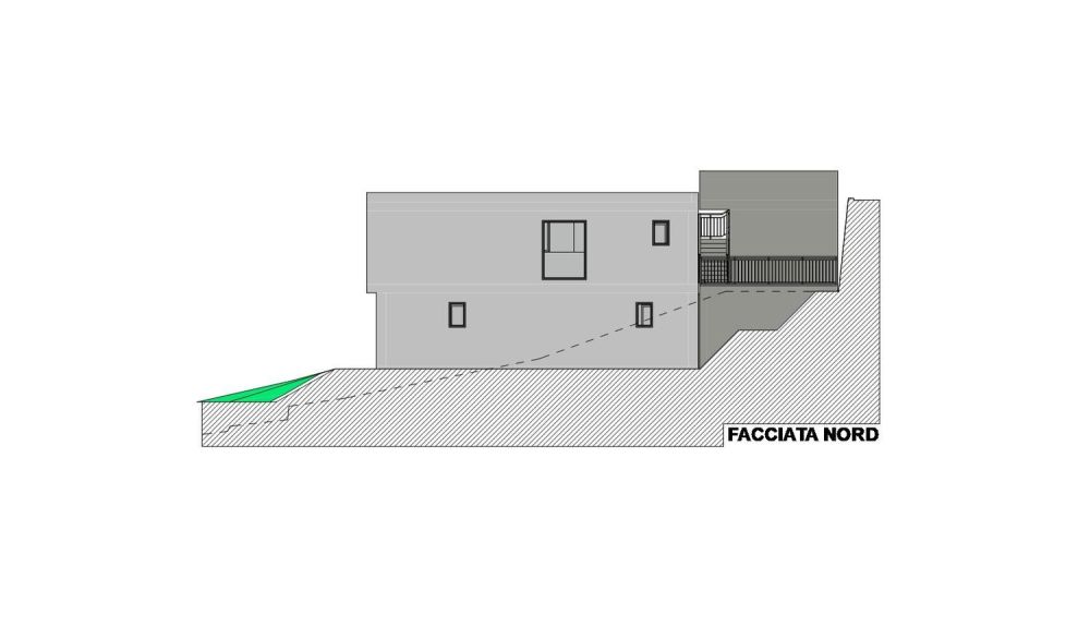PROGETTO APPROVATO PER MODERNA VILLA DI 4.5 LOCALI A GNOSCA -  Bild 4