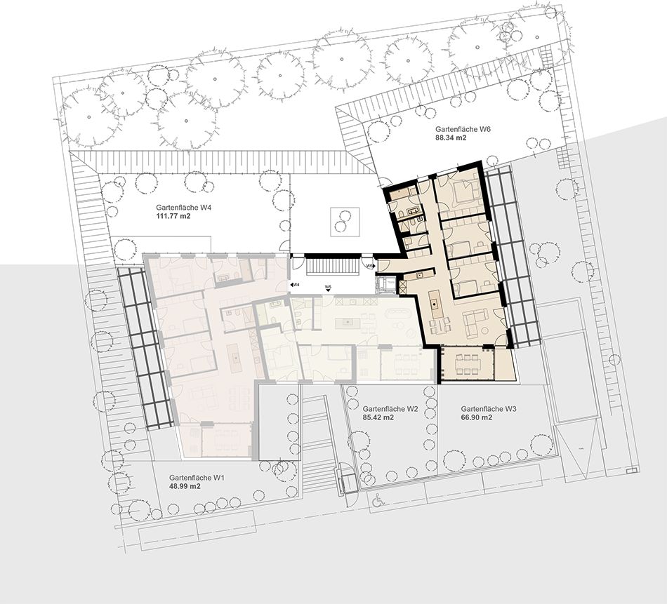 Exklusive Gartenwohnung mit hoher Energieeffizienz und unverbaubarer Aussicht.Neue Preise! - W6 -  Bild 6