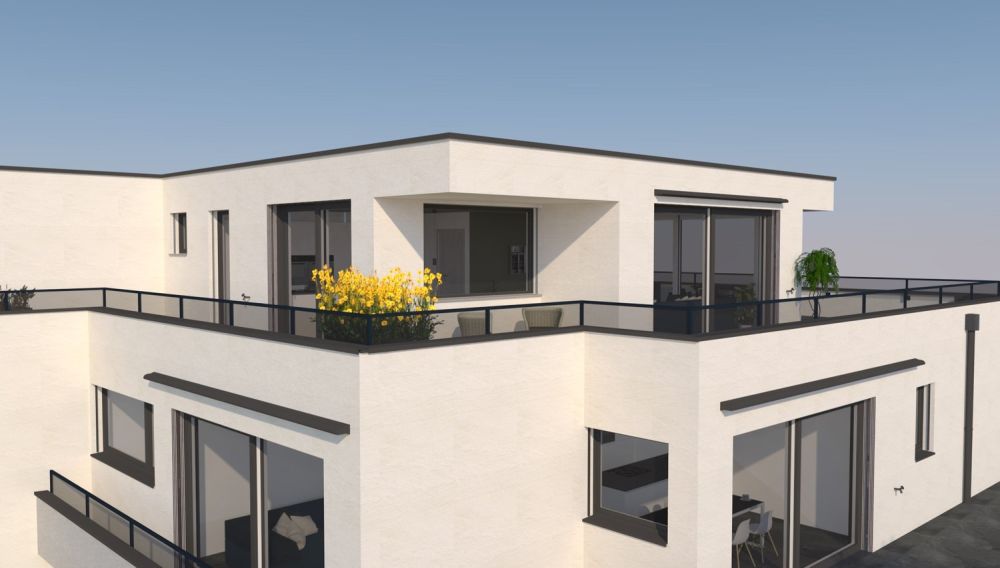3.5 Zimmer Attika-Wohnung mit 140m2 Terrasse -  Bild 6