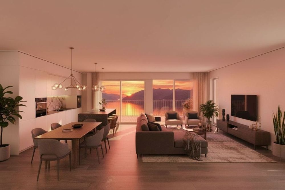 Schönes neues Apartment, große Fläche, Seeblick und geräumiger Balkon -  Bild 1