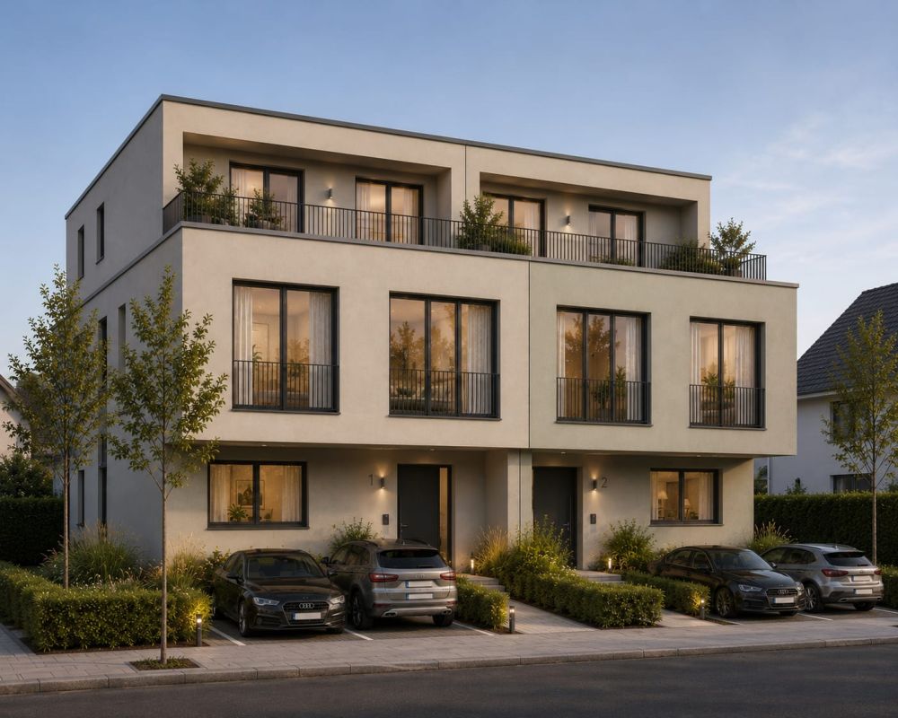 Exklusives Neubau-Doppeleinfamilienhaus in Reinach AG - modernes Wohnen mit viel Platz -  Bild 3