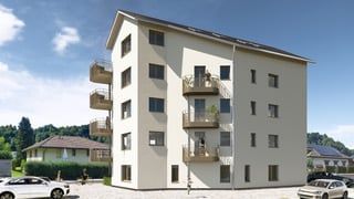 Letzte Wohnung: 4.5 Zimmer mit Sicht auf die Pilatuskette, barrierefrei – Menznau -  Bild 1
