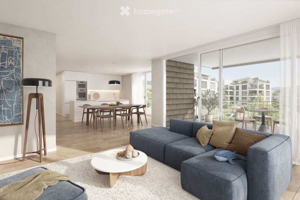 5½-Zimmer-Maisonettewohnung im Sonnmattli-Quartier -  Bild 1