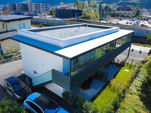 Saxon - 4.5 pièces neuf avec grande terrasse couverte -  Bild 9