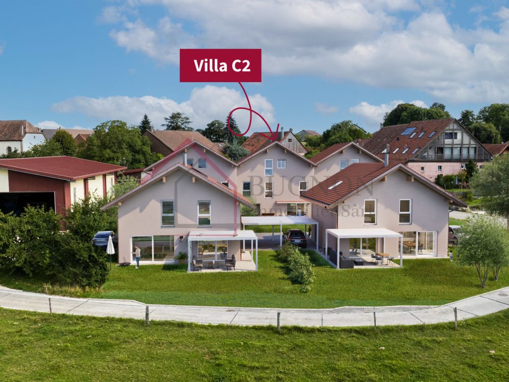 LES VILLAS DU GRAND PRÉ  Villa contiguë en PPE 4.5 pièces - Lot C2 - Bild 10