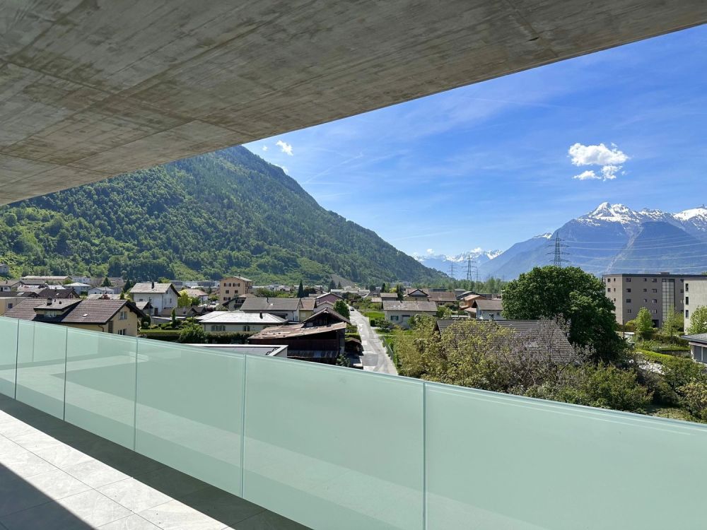 Aproz (Sion) 4.5 pièces neuf au dernier étage avec grand balcon -  Bild 1