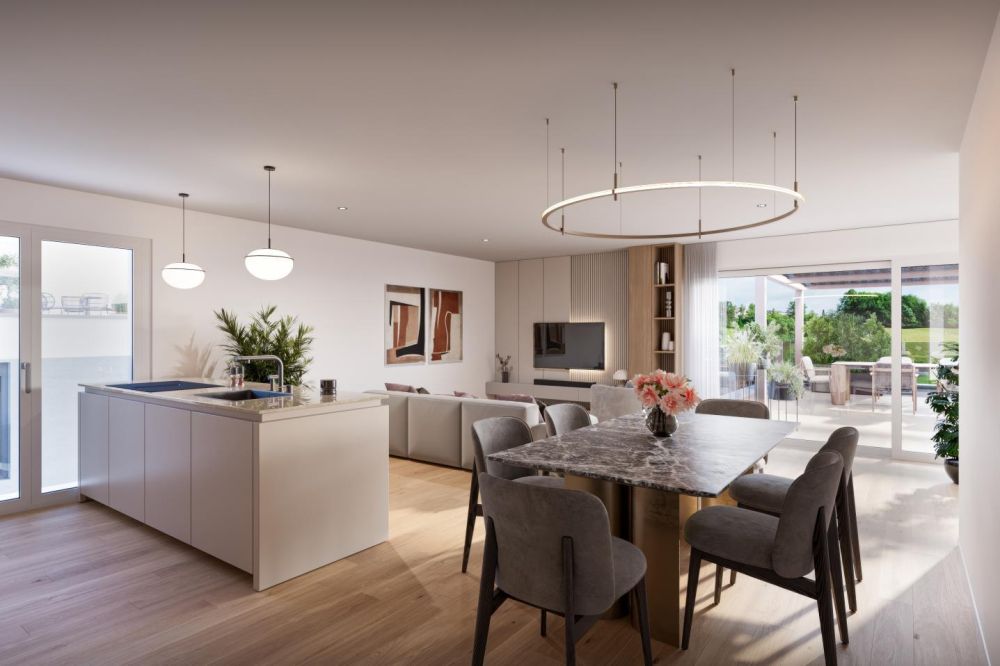 Neubauprojekt "Drei Halden" - 4.5-Zi. Etagenwohnung im EG - Wohnen Essen Kochen