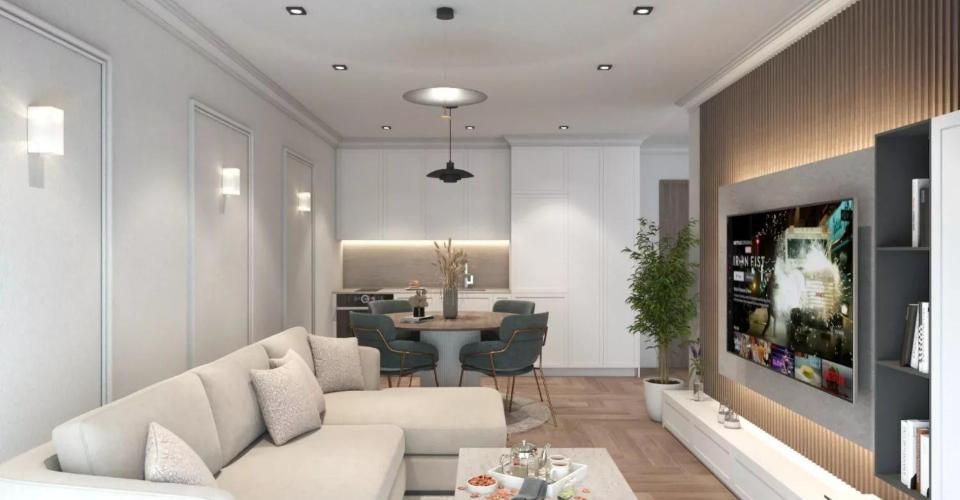 Attique de 4.5 pièces aux Evouettes - Appartement 4.5 pièces - image - 1
