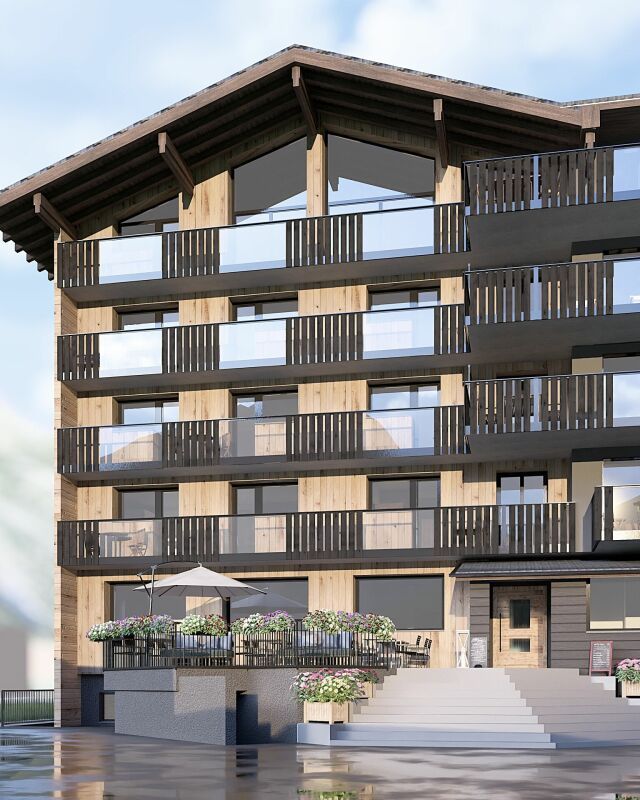 Primavera Saas-Grund neue Attikawohnung. Wellness im Haus. -  Bild 5