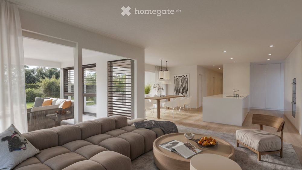 Moderne 5.5-Zimmer-Neubau-Wohnung in ruhiger Lage von Ettingen - Bild 3