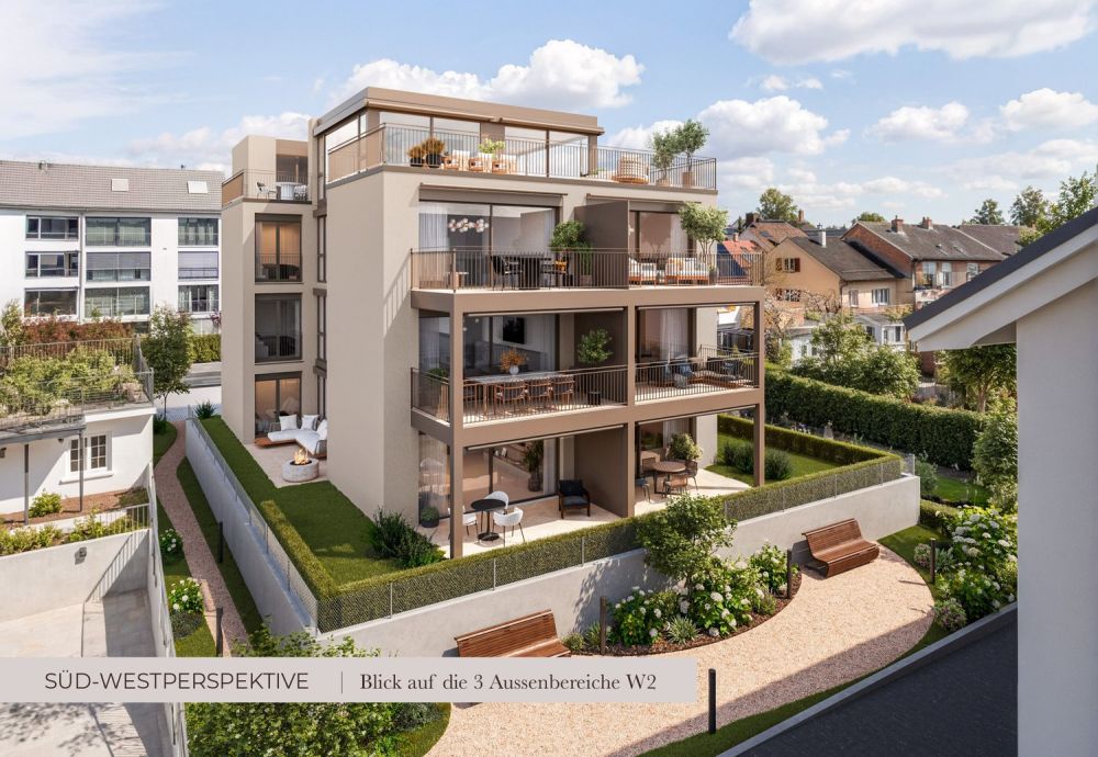 3.5‑Zimmer‑Gartenwohnung mit 43m² Garten & 2 Sitzplätzen – Neubau in Allschwil -  Bild 5