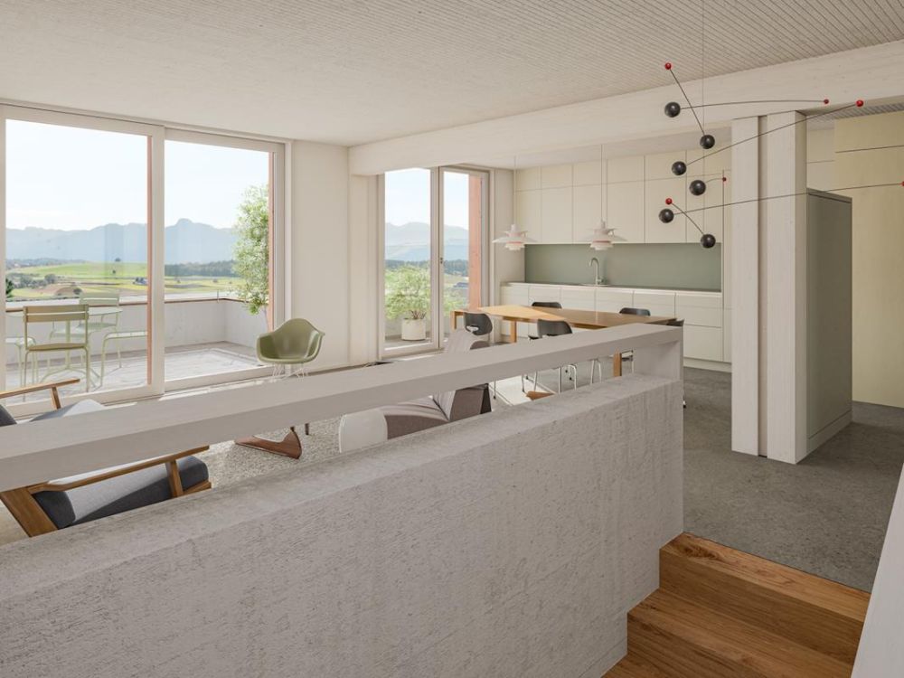 Wohnen im Neubau: Maisonette-Traum mit Gartensitzplatz und Alpensicht! - Bild 5