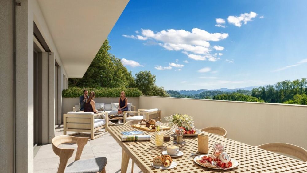 Les Jardins de la Bagne - appartement lot 2 -  Bild 1