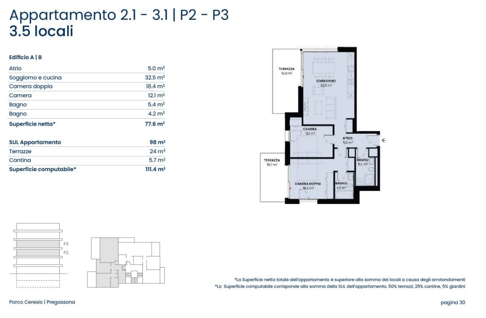 PREGASSONA – PARCO CERESIO, WOHNEN SIE MIT STIL UND KOMFORT (B.2.1) -  Bild 8