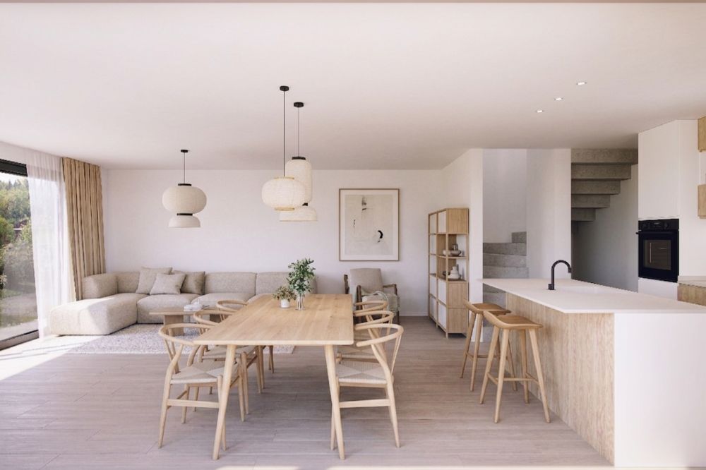 La construction du Hameau de Ferpicloz avance. Dernière villa disponible ! -  Bild 5