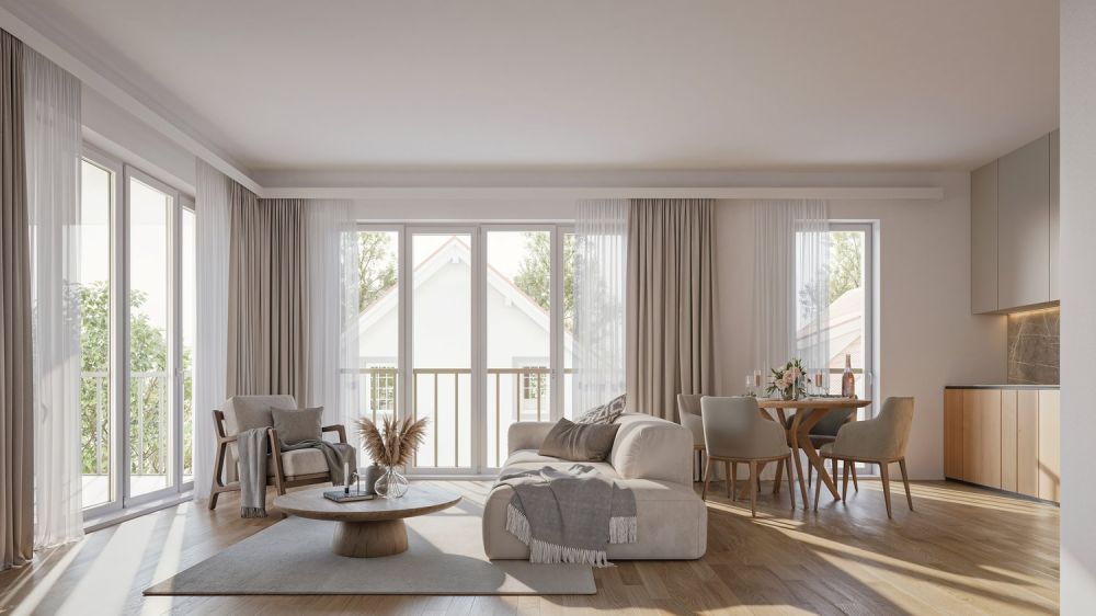 4.5-Zimmer-Attikawohnung mit Dachterrasse im Minergie-P-Neubau Laufental 40 -  Bild 3