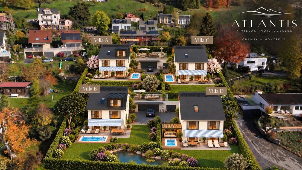 ATLANTIS | 4 villas individuelles d'exception | Chamby-Montreux -  Bild 2