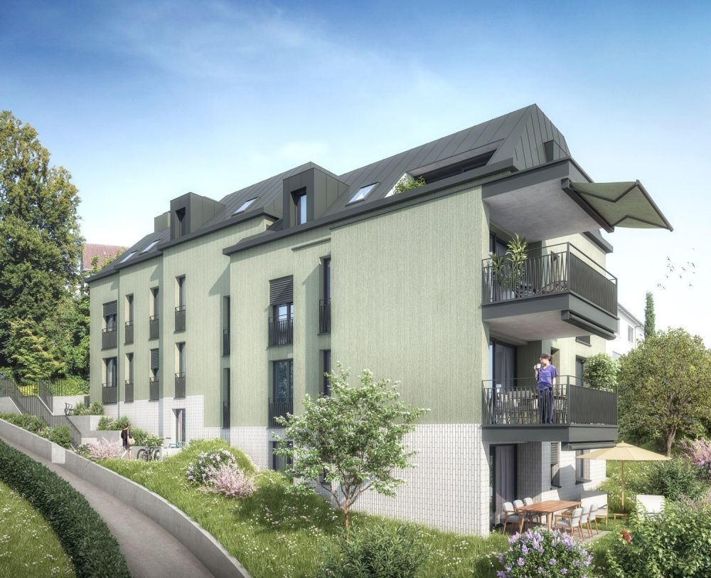 TOBELEGG  Modernes Wohnen über der Limmat: Exklusive Wohnungen - Haus Angelica