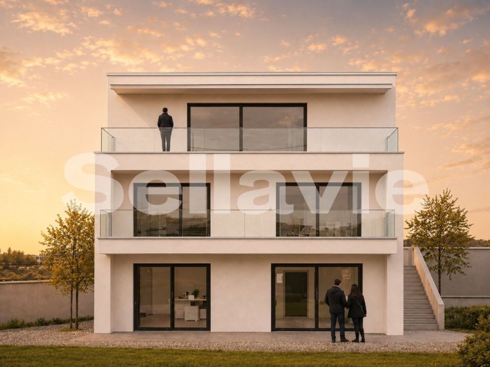 HOFSTETTEN-FLÜH: Exklusives Neubau Domizil mit Panorama Wolkenblick! -  Bild 10