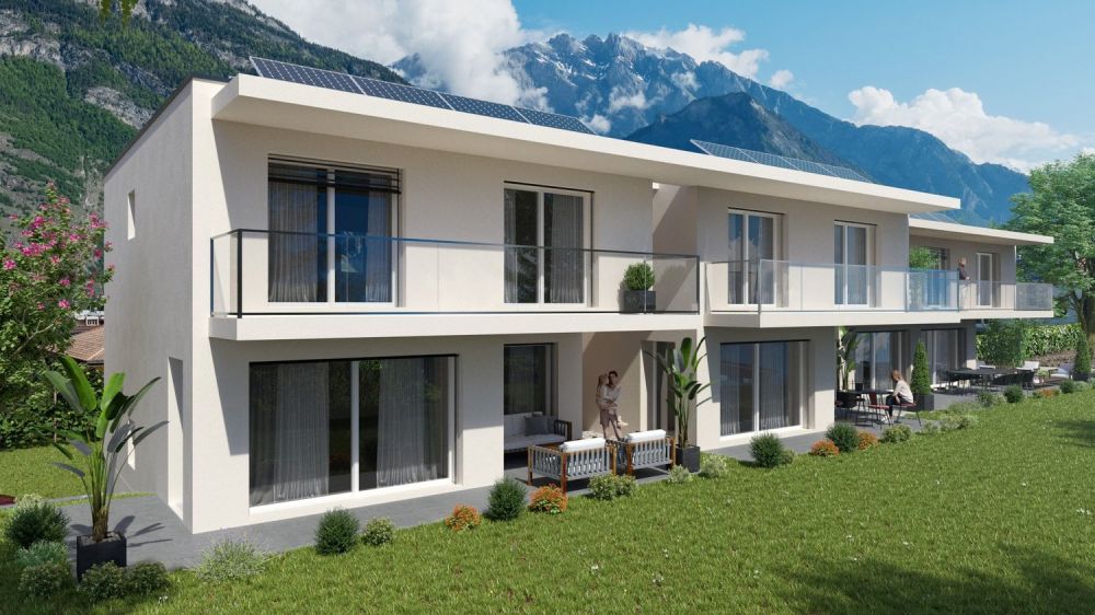 Promotion de 3 villas "Les Terrasses" moderne de 4,5 pièces à Saxon -  Bild 1