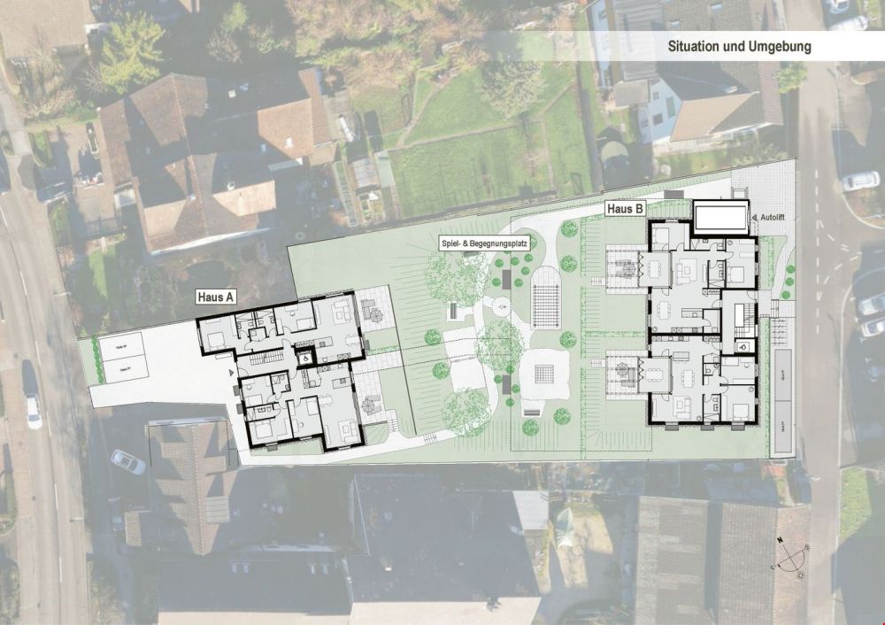 Das "Haus im Haus": 4,5-Zimmer-Wohnung mit Loggia und zusätzlichem Atelier ! A-1.1 -  Bild 8
