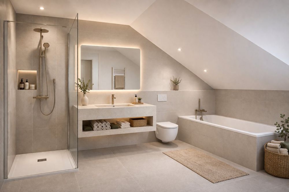Duplex 5,5 pièces neuf sur plan – 210 m² avec suite parentale – Corban -  Bild 8