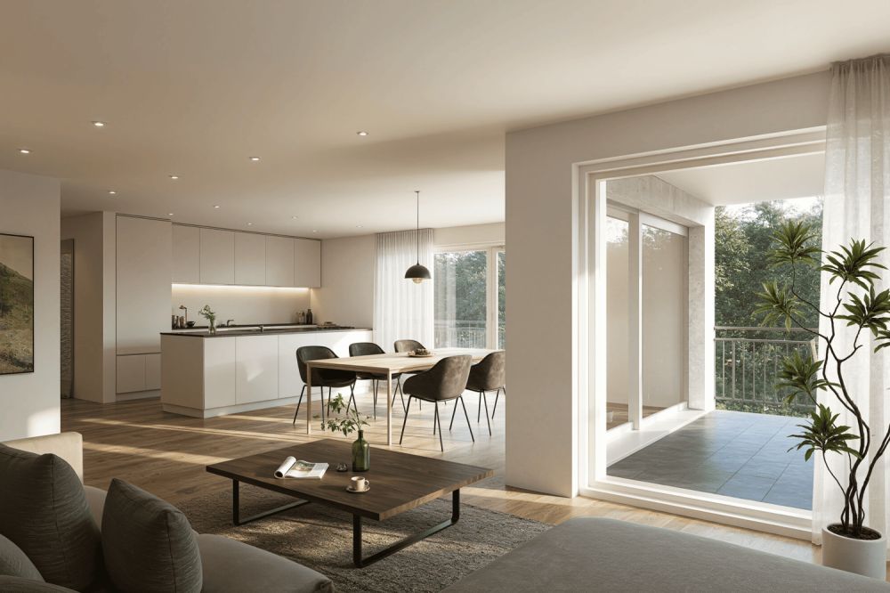 Inovative 4.5-Zimmer-Erdgeschosswohung in der Naturoase Rohrbach - Bild 2