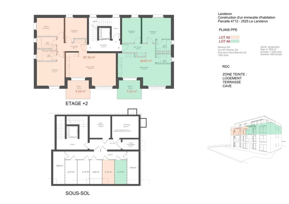 Bel appartement de standing dans immeuble contemporain aux lignes épurées ! - Bild 4