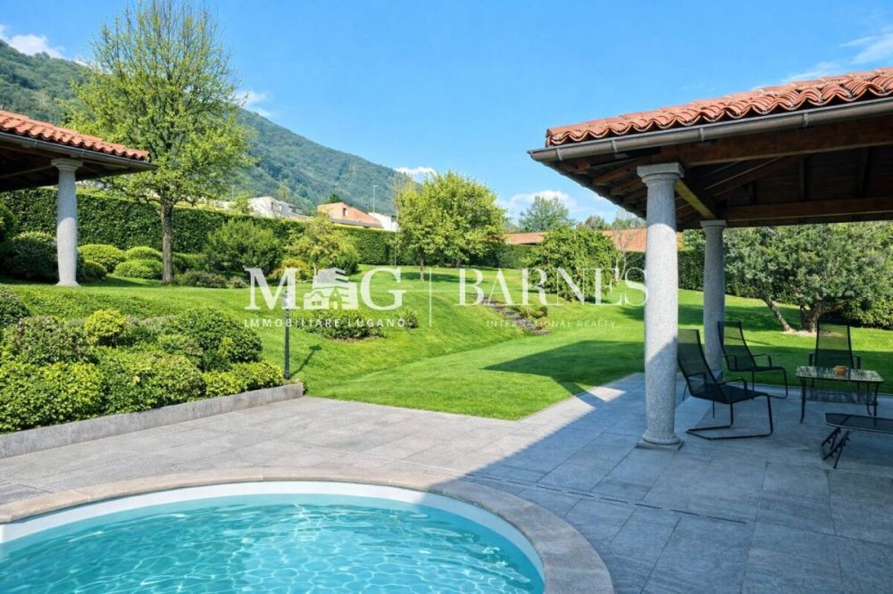 Lugano, Manno: VILLA SIGNORILE, elegante con piscina e dépendance - Bild 2