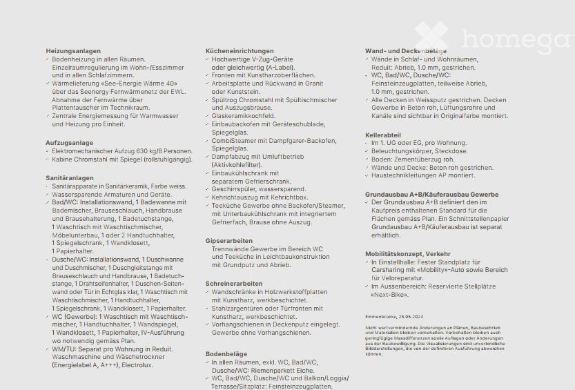 3.5-Zimmer-Neubauwohnung mit Pilatusblick und Loggia – Erstbezug in Kriens - Bild 8