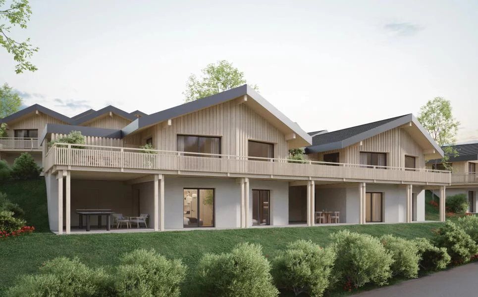 Moderne Chalets in Mollens Promotion Les Martelles -  Bild 1