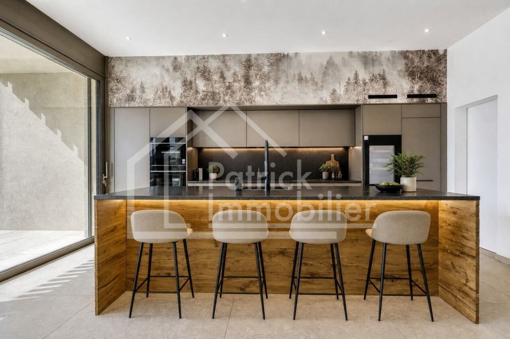 Villa contemporaine de luxe avec vue dégagée à Montavon -  Bild 6