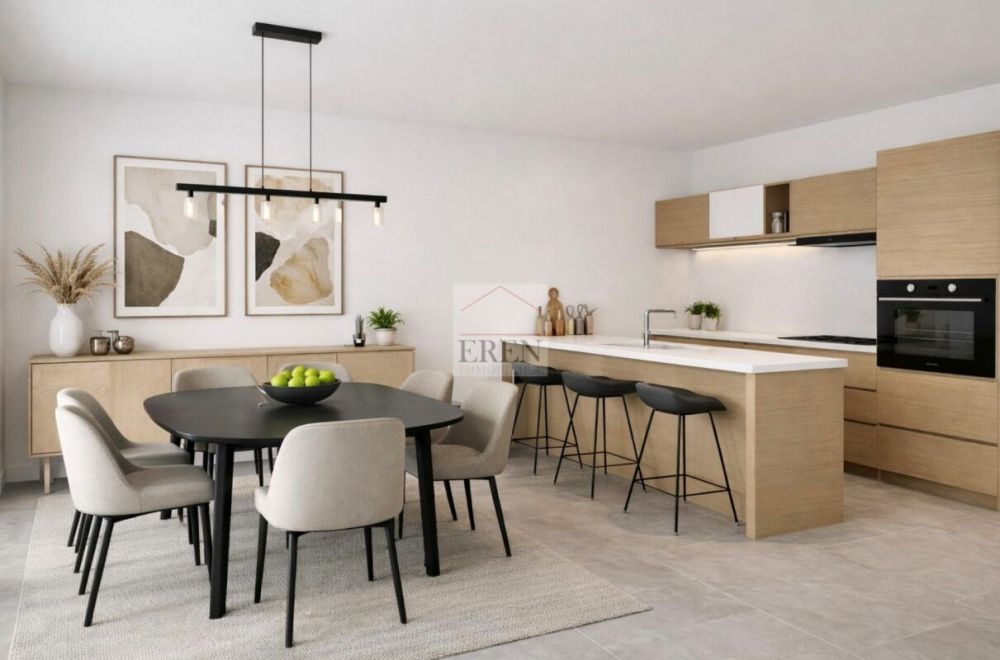 Appartement 3,5 pièces sud-est en rez de chaussée à Grône - Appartement 3,5 pièces neuf au rez de chaussée à vendre à Grône