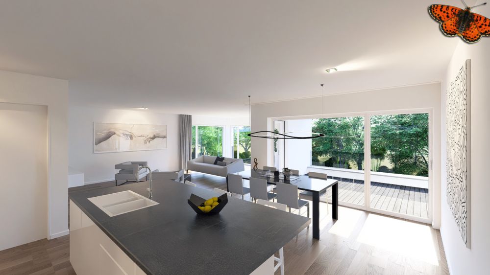 Prachtvolle 4,5-Zimmer-Duplexwohnung in Villars-sur-Glâne -  Bild 3
