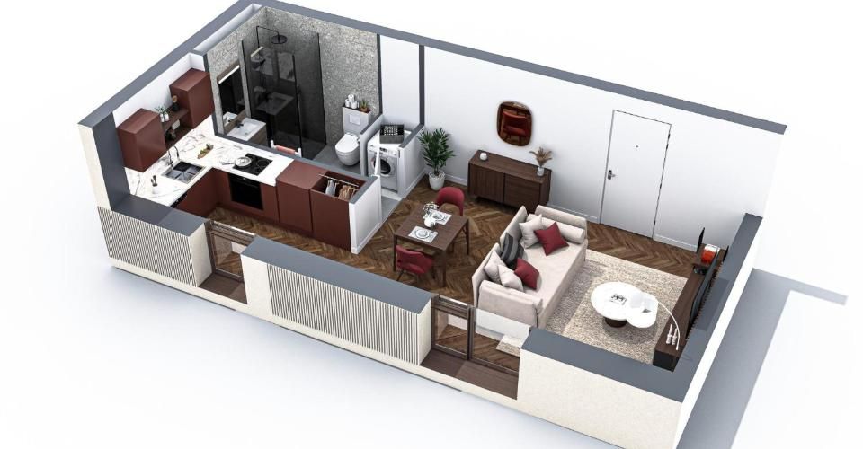 Nouvelle promotion avec emplacement de choix - Appartement 1.5 pièces - image - 5