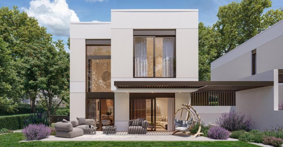 Deux villas contemporaines à Vésenaz - Villa 5.5 pièces - image - 9