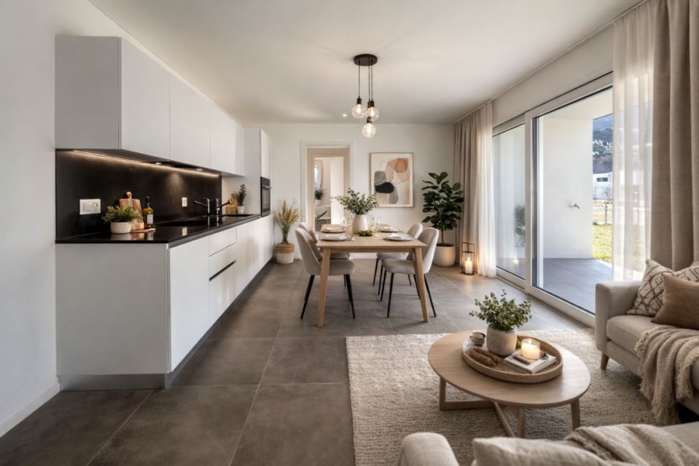 Nuovi appartamenti 2,5 locali con giardino -  Bild 2