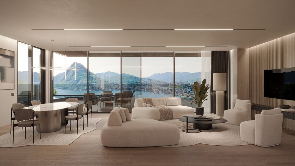 Villa Panoramica ad Aldesago | Progetto innovativo unico nel suo genere - Bild 2