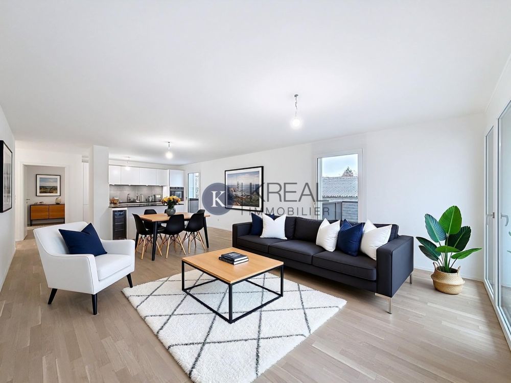 Appartement de 4.5 pièces avec balcon et suite parentale -  Bild 1