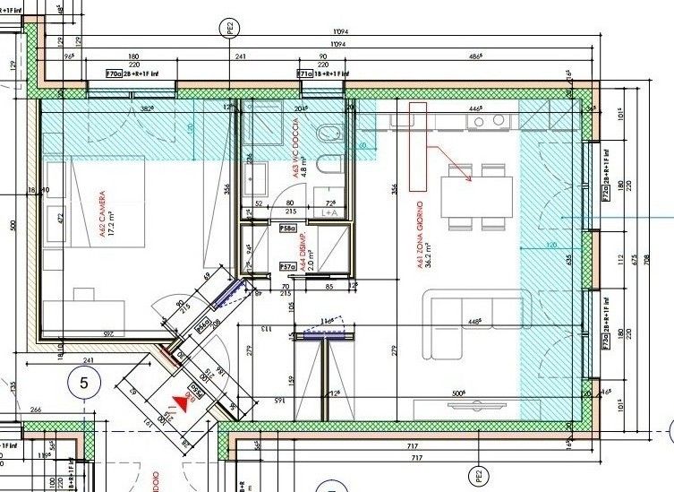 MODERNO ED AMPIO APPARTAMENTO 2.5 CON DUE POSTEGGI INTERNI -  Bild 13