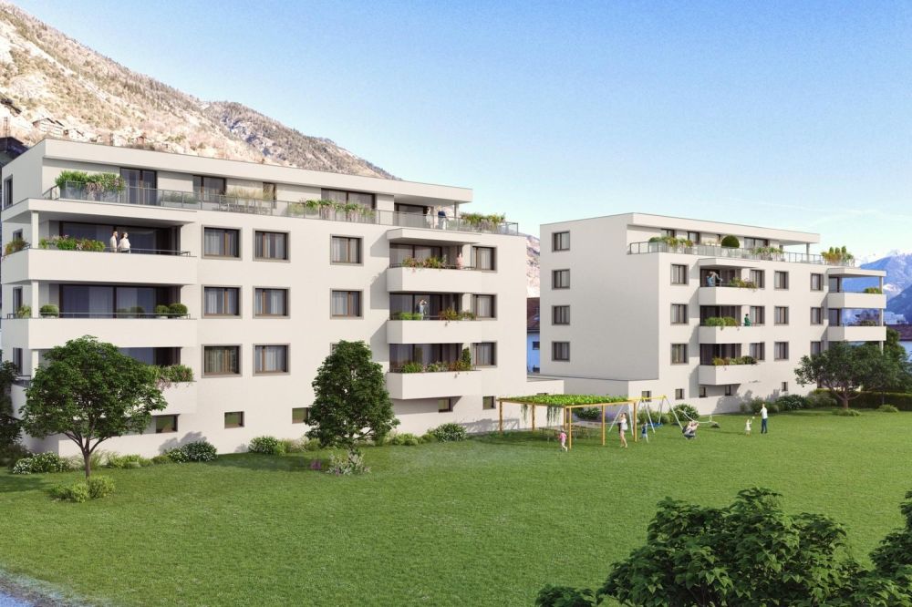 Moderne Attika / 5.5-Zimmer-Neubau-Wohnung mit Minergie-Standard in Steg VS -  Bild 4